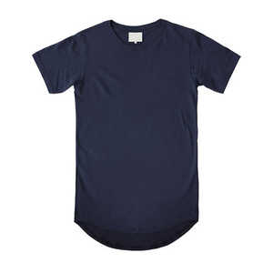 Camisetas de hombre de alta calidad, camisetas de algodón de manga corta de Color personalizado de gran tamaño liso, ropa informal en blanco para hombre - Product Image 3
