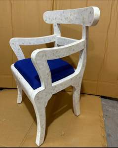 Silla de comedor con incrustaciones de hueso Floral moderna de lujo, último diseño para el hogar, oficina, Hotel, restaurante, uso para muebles para el hogar, apartamento - Product Image 3