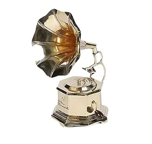 Pièce maîtresse de gramophone en laiton industriel pour la décoration intérieure hôtel bureau pièce maîtresse antique pour les meilleurs cadeaux uniques décoration en gros - Product Image 1