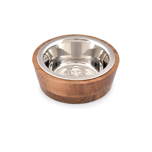 Venta caliente de cuencos para mascotas de acero inoxidable de primera calidad comederos de forma redonda para la venta de alimentos de agua de la India - Product Image 6