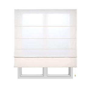 <span class=keywords><strong>Store</strong></span> plissé vertical 60 cm x cm, design romain, pour fenêtre à battant, filtre la lumière, couleur écru - Product Image 2