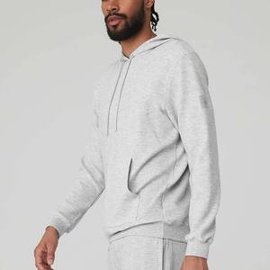 Sweat à capuche léger et doux matelassé, sweat-shirt à capuche polaire à Double isolation sans quantité minimale de commande - Product Image 2