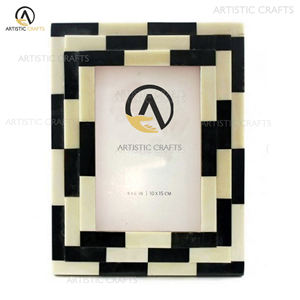 Cadre photo de luxe fait à la main en résine incrustée Cadre photo unique - Product Image 4