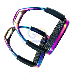 Estribos Ecuestres Elegantes con Acabado Pulido, Estribos Ecuestres para Mayor Comodidad al Montar - Product Image 6