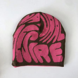 New Fashion Colors Wholesale Custom Logo Transfer Print Embroidery New Custom <b>Winter</b> Wear Knitted Cap Beanies <b>Hats</b> for <b>Men</b> Women - Product Image 6