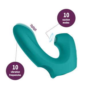 Ginya Vinger Fibrator Seksspeeltjes Dual Motor Massager Voorspel Stimulator Voor Vrouwelijke En Paar Volwassen Speelgoed Sucker Masturbator - Product Image 3