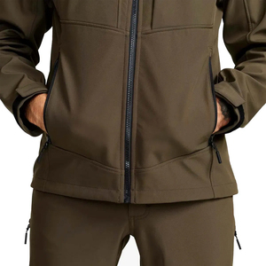 Custom Made Breathable <b>Waterproof</b> Windproof Hunting Apparel Outdoor Sports Performance Softshell Jacket Cargo Pants <b>Set</b> - Product Image 5