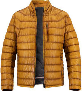 Veste en simili cuir pour homme Vente en gros Veste en cuir véritable pour homme de haute qualité | Blouson aviateur de créateur | Vêtements de rue décontractés ODM - Product Image 1