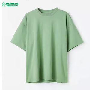 T-shirts fabriqués au Pakistan Service OEM Vente en gros T-shirts pour hommes Prix bas Respirant Durable noir Blanc Uni 100% Coton - Product Image 4