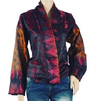 Jupe enroulée en soie recyclée robes bohème pour femmes couleur vive et belle douce et confortable pour la plage et les vêtements de nuit