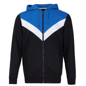 Ensemble décontracté d'hiver respirant pour homme, deux pièces, tenue élégante, sweat à capuche à double fermeture éclair, pantalon de survêtement, polyester/coton, polaire, jogging - Product Image 3