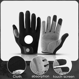 Guantes de ciclismo dedo completo bicicleta de montaña guantes de dedo completo mujeres Gel acolchado guantes de bicicleta para hombres ciclismo - Product Image 3