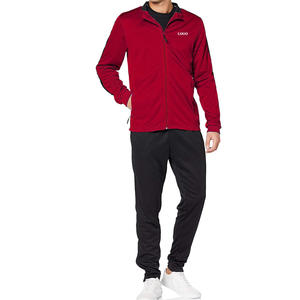 Survêtements de haute qualité à col rabattu pour hommes, meilleur ensemble de jogging pour hommes en 2 pièces, respirant et confortable, survêtements pour hommes - Product Image 1
