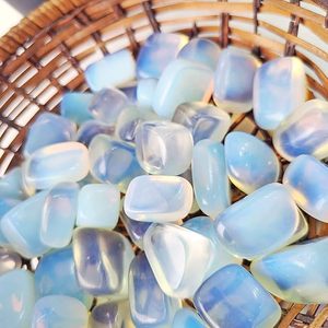 หินทัมเบิลโอปอไลท์คริสตัลแบบกึ่งมีค่าบำบัดอัญมณีจักระสำหรับการทำสมาธิ - Product Image 2