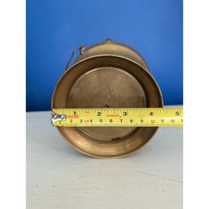 Cubo de hielo adornado de latón vintage de tendencia industrial con motivo de águila para uso general en bares o en casa - Product Image 2