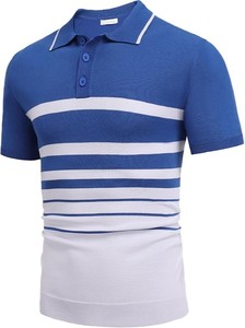 Polos de manga corta para hombre, ropa de verano de gran tamaño, camisa deportiva de talla grande, camisas de manga corta de calle de verano - Product Image 3
