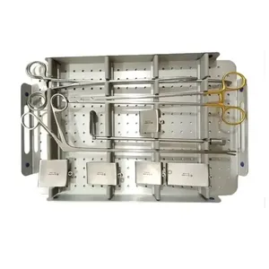 Kit d'instruments de remplacement de valves pour chirurgie cardiaque mini-invasive en acier inoxydable - Product Image 2