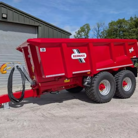 used and cheap affordable Dump Farm Trailer Tractor for Transportation Bulk Dump Trailer