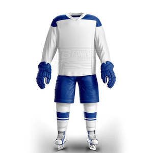Maillots et Shorts de Hockey sur Glace Personnalisés pour Adultes – Meilleur Design, Haute Qualité, Écologiques, Respirants, Séchage Rapide, Col en V – Collection 2026 - Product Image 1