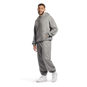 ชุดกีฬาสำหรับผู้ชายชุดวอร์มผ้าฟลีซสำหรับผู้ชายชุดวอร์มสองชิ้น300ตามสั่ง - Product Image 3