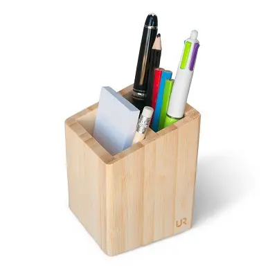 Pennenhouder Desk Organizer Bloempot Container Makeup Brush Holder Desktop Pen Houder Voor Bureau Aluminium Custom Pen