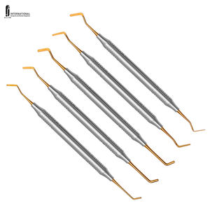 Ensemble d'instruments chirurgicaux dentaires en titane de qualité supérieure de 5 pièces Instruments de remplissage composites de restauration manuelle - Product Image 4