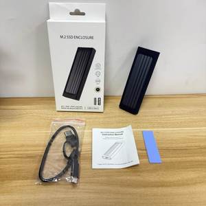 เคสอะลูมิเนียมสำหรับ NVME USB 3.2 Gen 2 10Gbps Type-C M Key สำหรับ SSD ขนาด 2230-2280 สำหรับแล็ปท็อป - Product Image 5