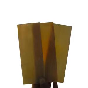 แผ่นเปล่ารูปเขาควายสำหรับกรอบแว่นตาและด้ามจับมีดแผ่นเกล็ดแตรวัวธรรมชาติ - Product Image 6