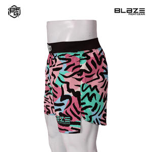 Short unisexe pour homme pour l'entraînement de boxe et de MMA sans GI avec motif imprimé par sublimation Design personnalisé Taille et style - Product Image 3