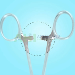 Pinzas Hemostáticas AHI Crile de Acero Inoxidable, Instrumentos Quirúrgicos Médicos Profesionales Manuales de Clase I, Certificación CE General - Product Image 6