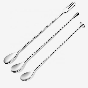 Ensemble de 4 outils de bar en acier inoxydable de luxe de qualité supérieure avec poignée en os antique accessoire de bar à sublimation shaker à cocktail - Product Image 3