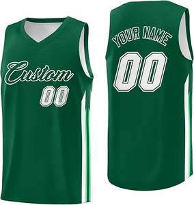 Camisetas de baloncesto personalizadas, uniformes de equipo para jóvenes y adultos, impresión por sublimación de alta demanda, malla transpirable, proveedor OEM - Product Image 1