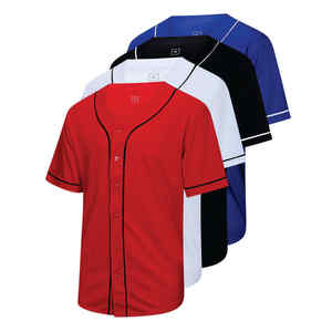 Camisetas Deportivas Personalizadas de Fábrica Directa para Adultos, Jersey de Béisbol Cómodo, Impresión por Sublimación de Alta Calidad, Transpirable - Product Image 5