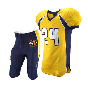 Uniformes de football américain de qualité supérieure Impression de conception personnalisée Uniforme de football américain à séchage rapide sublimé - Product Image 4