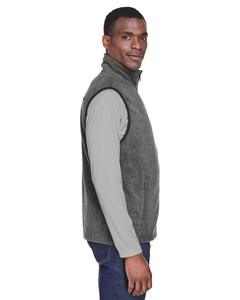 Veste polaire double face en toile à col montant pour hommes veste d'hiver à fermeture éclair complète respirant équipement de sport de plein air - Product Image 3