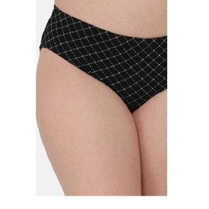 Prix de gros Culottes sexy mi-hautes de qualité supérieure pour femmes Strings sans couture en coton tricoté Antibactérien Écologique - Product Image 5