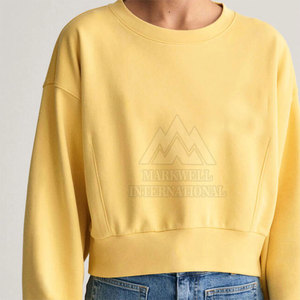 Sudaderas Cortas de Mujer de Nuevo Diseño, Ropa Casual, Sudaderas Cortas de Mujer para Otoño e Invierno - Product Image 2