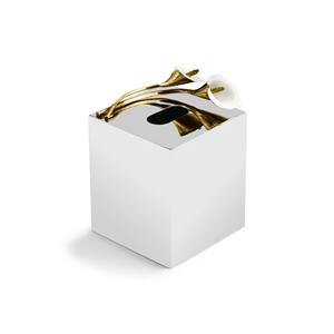 Boîte à mouchoirs en métal taille moyenne maison et hôtel Ware meilleure qualité élégant porte-serviettes de salle de bain accessoire de vaisselle élégant - Product Image 1