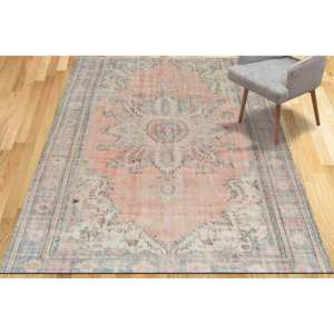 Tapis imprimé à motif médaillon : cuisine, oriental, décoration intérieure, antique, salon, tapis fin non tissé - Product Image 2