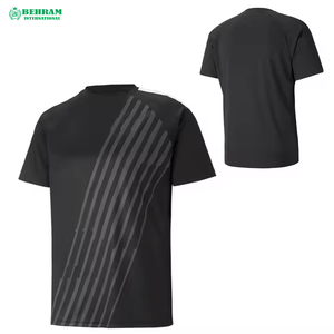 T-shirt décontracté pour homme, écologique, séchage rapide, tissu de haute qualité, commandes en gros, uni, 100 % polyester, coupe classique, manches courtes, multi - Product Image 3