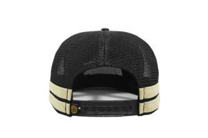 Sombreros de camionero de malla de espuma con logotipo bordado personalizado de fábrica de Vietnam, Gorras de Hip Hop de perfil alto de 5 paneles con gorra Snapback de cuerda - Product Image 5