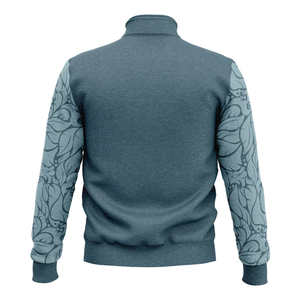 Sudadera Minimalista Casual para Hombre con Media Cremallera, Suave Felpa, Algodón de Invierno, Logotipo Personalizado, OEM, Venta al por Mayor de Fábrica - Product Image 3