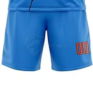 Uniformes de Fútbol de Alta Calidad en Color Sólido, 100% Poliéster Transpirable, Manga Corta, Personalizables, Unisex, para Equipos Adultos - Product Image 6
