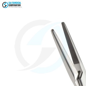 Portaagujas Debakey Manual de Acero Inoxidable de Alta Calidad, Certificado CE, Diseñado para un Control Preciso de las Agujas, Uso Quirúrgico - Product Image 5