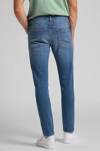 Pantalones vaqueros ajustados medios personalizados de la mejor calidad para hombre, Color sólido, método de tejido de punto de calle, tarifa al por mayor, los mejores hombres - Product Image 2