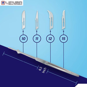 Premium Quality #7 Surgical <b>Scalpel</b> <b>Knife</b> Handle Lightweight Rust-Proof Stainless Steel Manual Power Quality Medic Instruments - Product Image 2