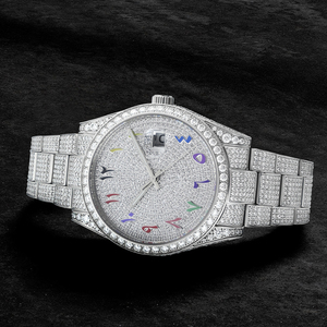 Iced Out New High Quality Luxury Customized Hip Hop <b>watch</b> Leb Grown Diamond <b>Wrist</b> <b>Watches</b> for <b>Men</b> women - Product Image 3