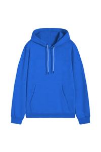 Sweat-shirts épais pour homme, automne-hiver, avec poche, imprimés personnalisés, couleur unie, basiques, en coton mélangé - Product Image 6