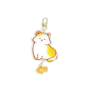 พวงกุญแจอะนิเมะแบบชวนฝันพวงกุญแจของเล่นแก้วสีรุ้งพร้อมกระเป๋าน่ารักสำหรับตกแต่งสำหรับแฟนๆ - Product Image 4