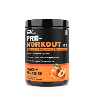POWERVANCE AMERICAN PREWORKOUT - 8000 mg de L-CITRULINA MALATO - 3200 mg de BETA ALANINA - 250 mg de CAFEÍNA - Uso en Adultos - Product Image 1